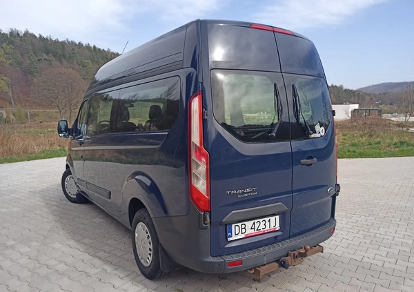 Ford Transit Custom cena 59900 przebieg: 209000, rok produkcji 2014 z Łochów małe 67